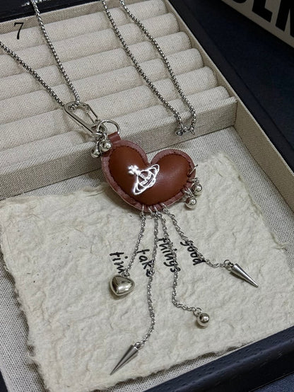 11 Options Y2K Heart Pendant Necklace