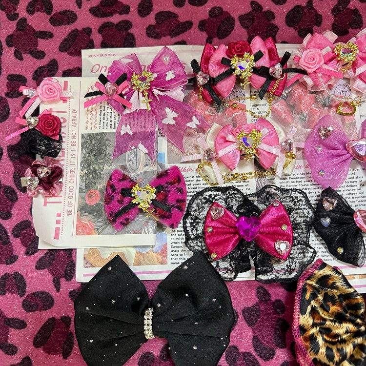 16 Options Bowknot /Floral BJD Doll Hairclip