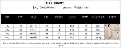 Plus Size Autumn Long Dress