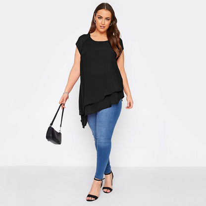 asymmetrical base shirt t-shirt