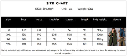 Plus Size Women Winter Autumn Coats Trench Coat Long Jacket