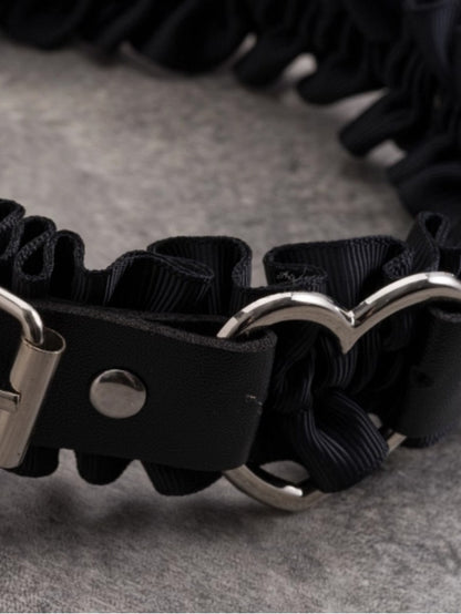 Black Gothic Buckle Design KC