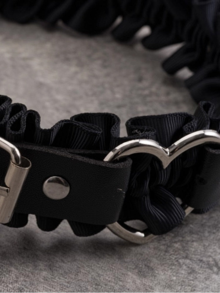 Black Gothic Buckle Design KC