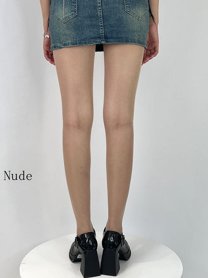 5 Color Options Semi-sheer Tights