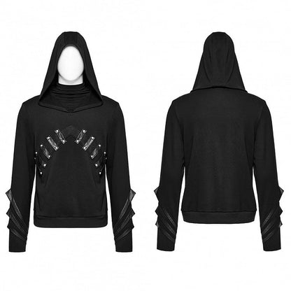Black Punk Personalized Hoodie