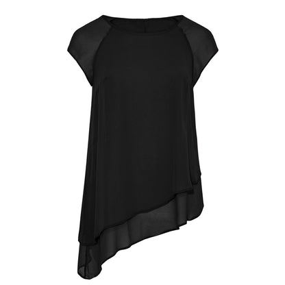 asymmetrical base shirt t-shirt