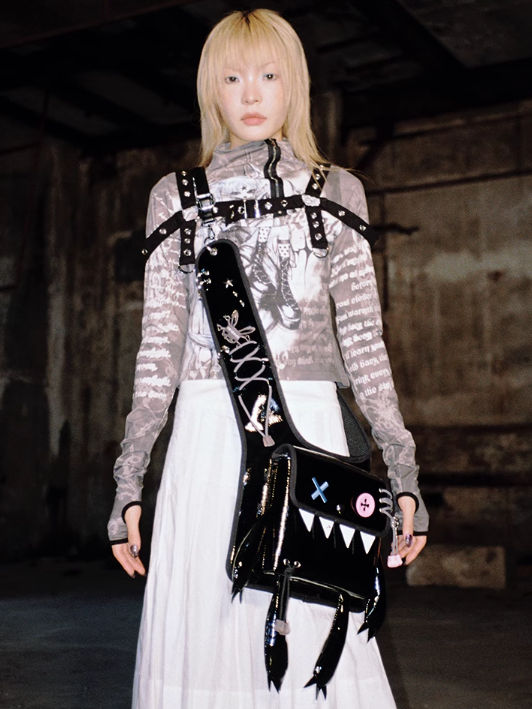 3 Color Options Bunny Monster Backpack