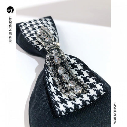 Black Sweet Cool Ribbon Lolita Tie