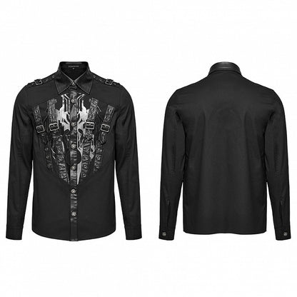 Punk Handsome Printed Shirt
