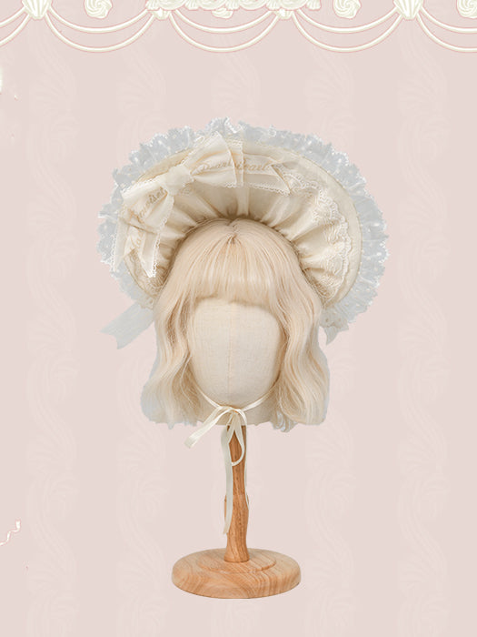 Creamy Lolita Bonnet
