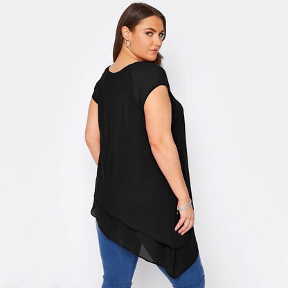asymmetrical base shirt t-shirt
