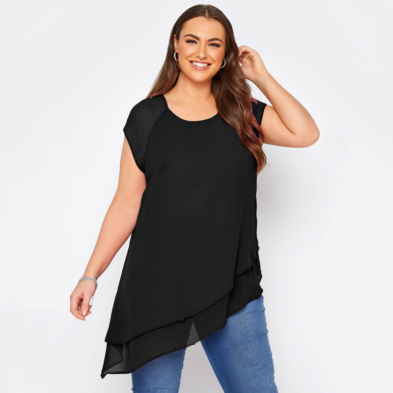 asymmetrical base shirt t-shirt