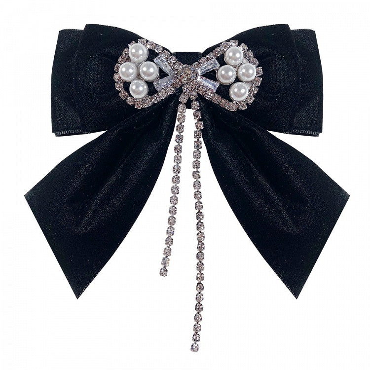 Vintage Retro Tassel Lolita Bow Brooch