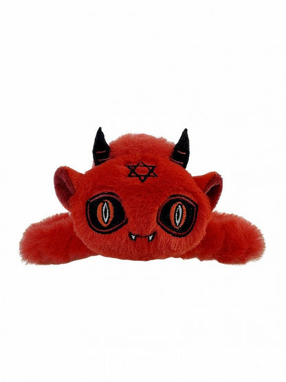 Red Devil Gothic Plush Hairclip