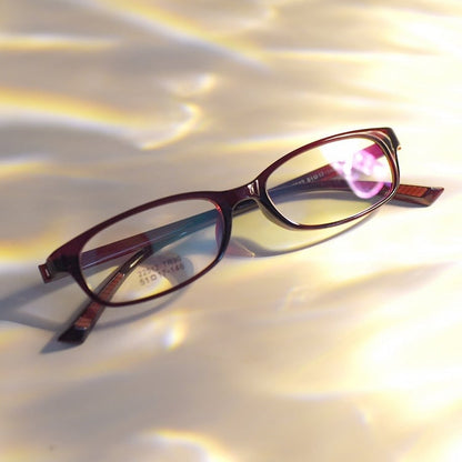 Wine Red/Black Cyberpunk Glasses