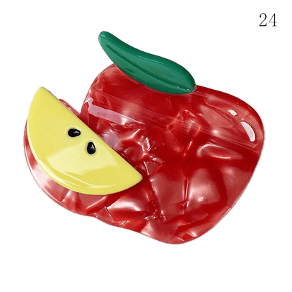 29 Options Y2K Cute Fruits Claw Clips