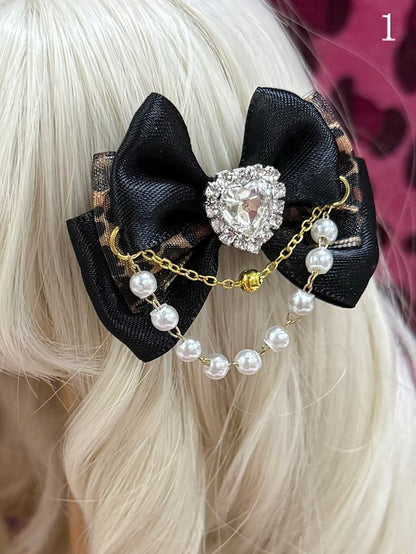 14 Options Bowknot /Letter BJD Doll Hairclip