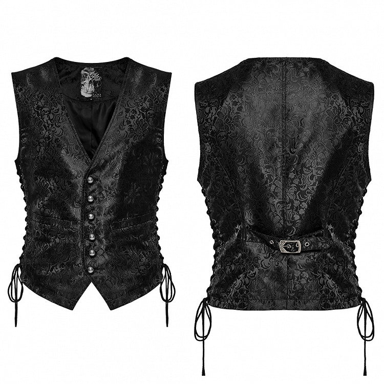 Goth Jacquard Waistcoat