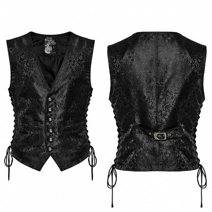 Goth Jacquard Waistcoat