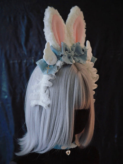 Angel Wings and Bowknot Bunny Ears KC