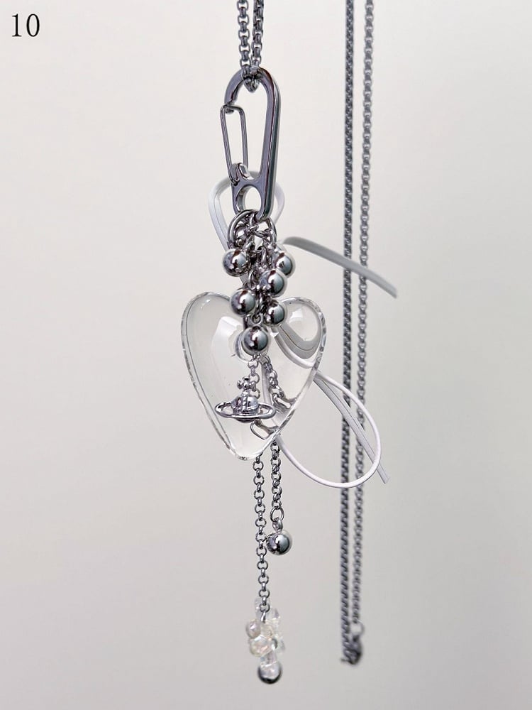 11 Options Y2K Heart Pendant Necklace