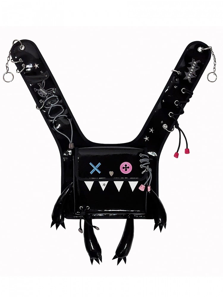 3 Color Options Bunny Monster Backpack