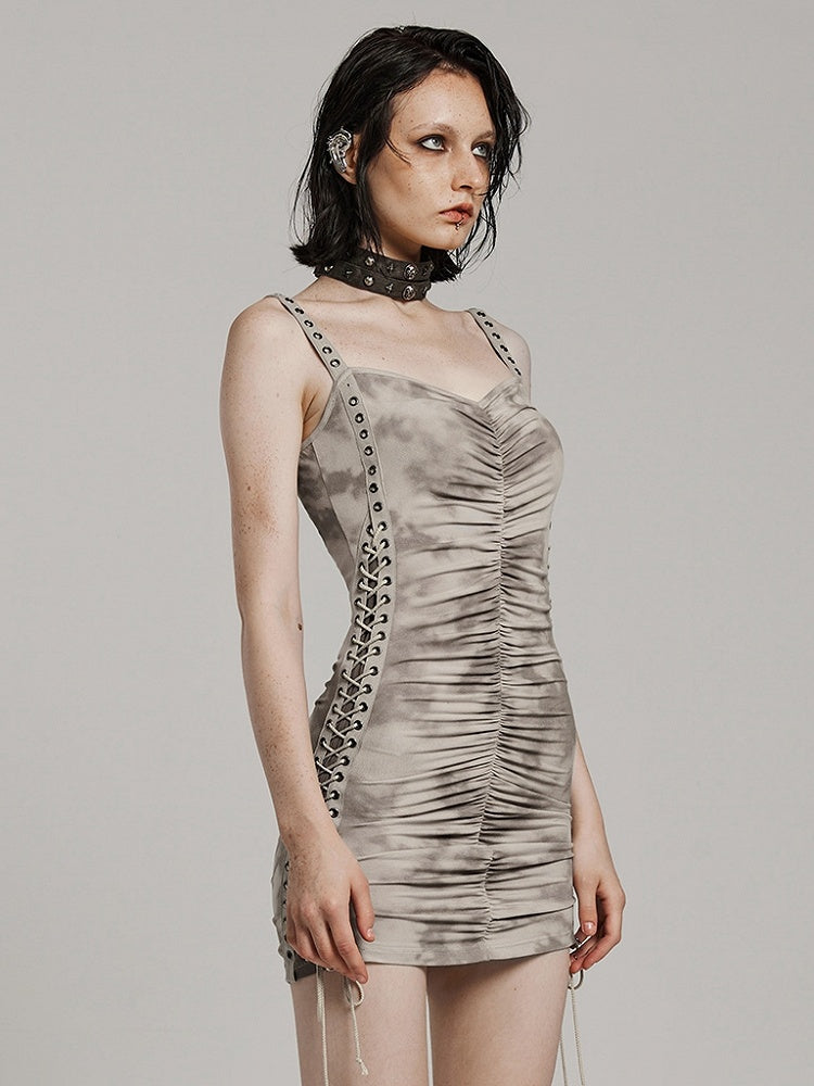 Coffee Sexy Punk Dress