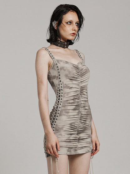 Coffee Sexy Punk Dress