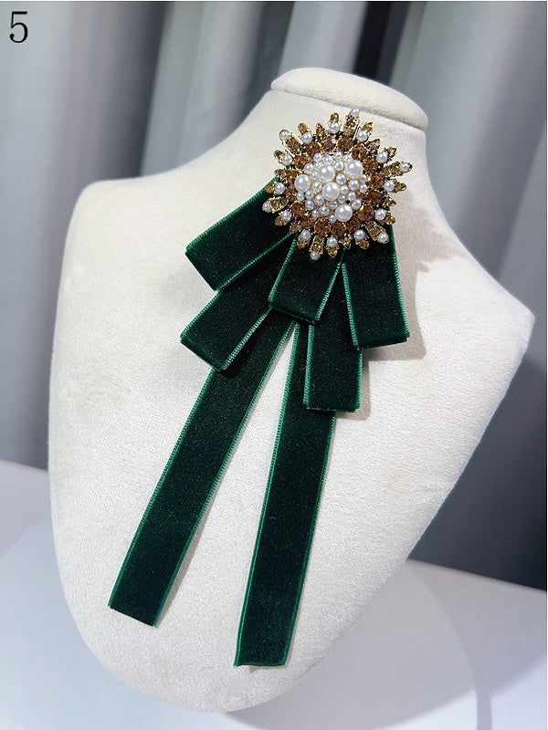 8 Options Beaded Decorated Bow Tie