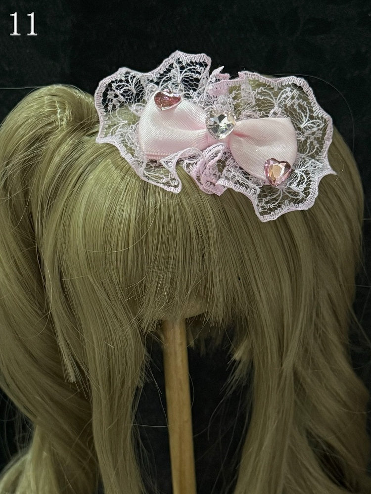 16 Options Bowknot /Floral BJD Doll Hairclip