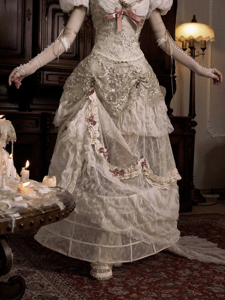 Historical Vintage Bustle Petticoat