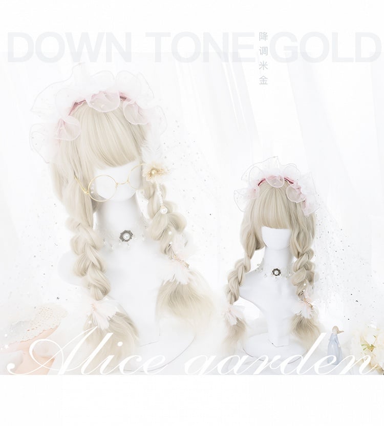 Thin Rattan Long curly Egg Roll Synthetic Wig