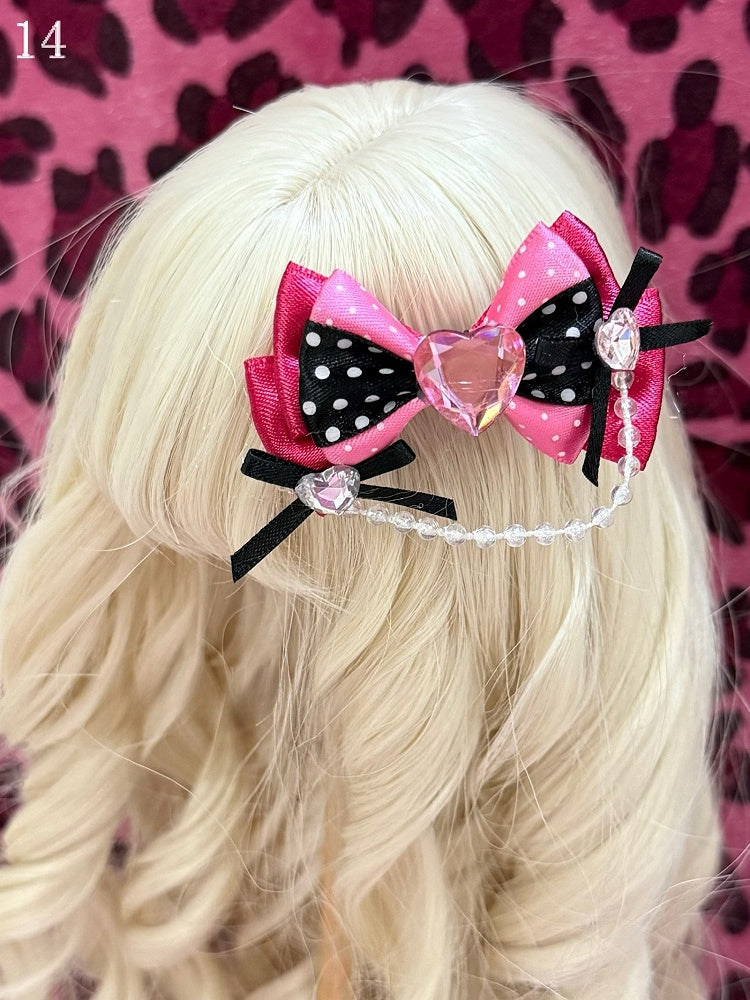 16 Options Bowknot /Floral BJD Doll Hairclip