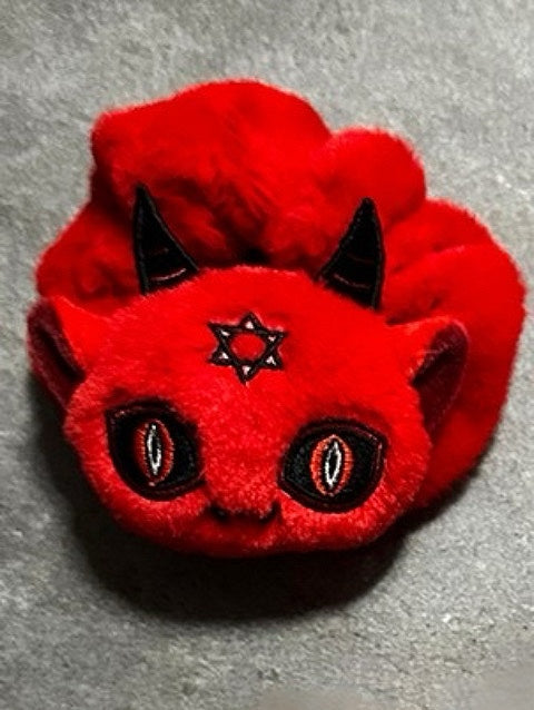Red Devil Gothic Scrunchie