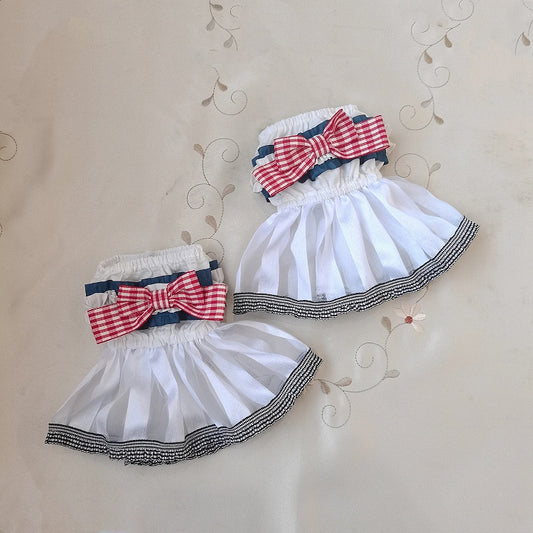 Bowknot Puff Sleeves