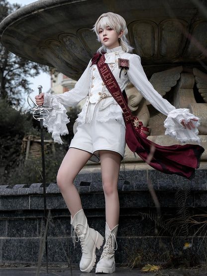 Black / Red / Dark Blue Ribbon