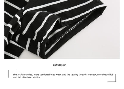 Striped Waist Drawstring Dress