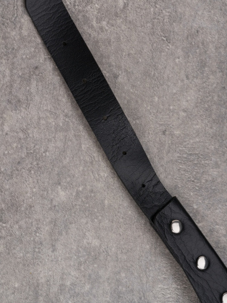 Black Gothic Spiderweb Pendant Studs Design Buckle Choker