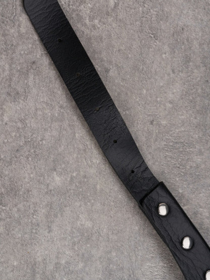 Black Gothic Spiderweb Pendant Studs Design Buckle Choker