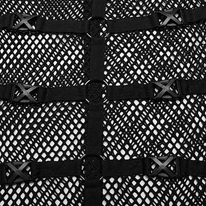 Punk Personalized Mesh Tank Top