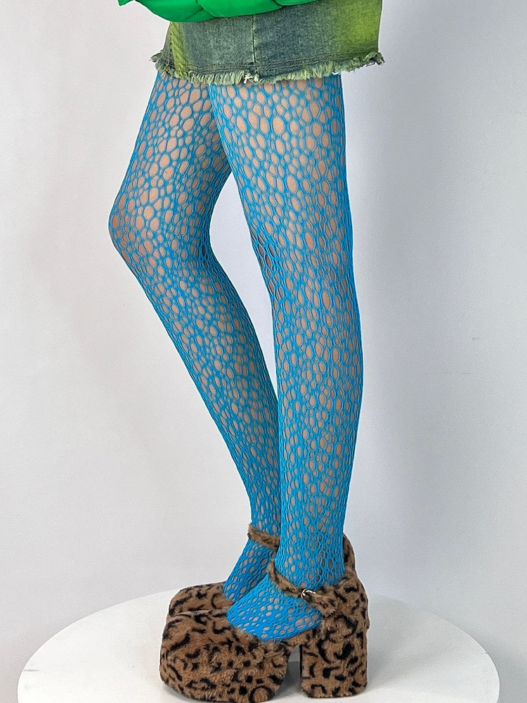 6 Color Options Y2K Cut-out Design Tights