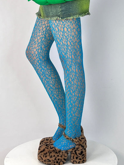 6 Color Options Y2K Cut-out Design Tights