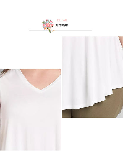 V-Neck Short Sleeve T-Shirt