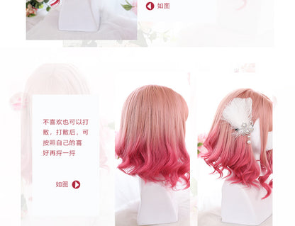 Short Small Roman Curly Synthetic Wig