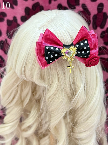 16 Options Bowknot /Floral BJD Doll Hairclip