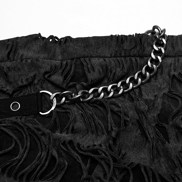 Black Wasteland Punk Trousers