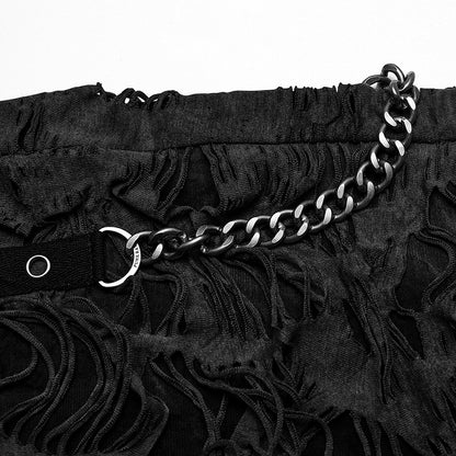 Black Wasteland Punk Trousers