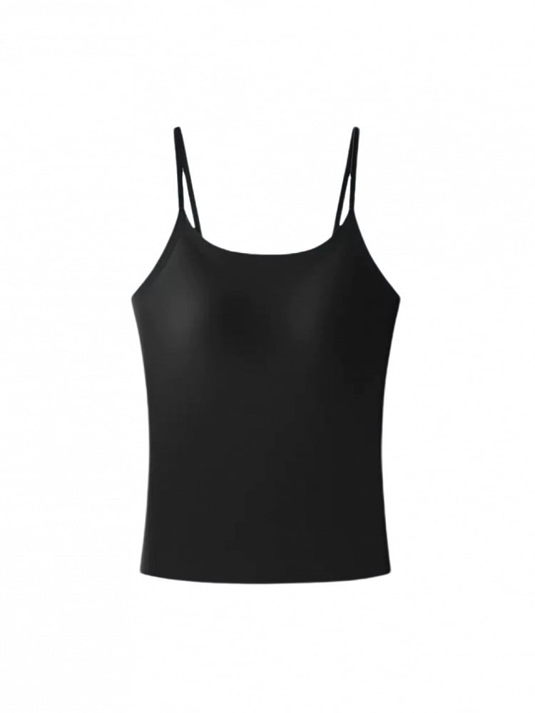 Plus Size Black Cami Top with Big Elastic