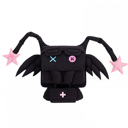 Black/White Yumi Kawaii Cross Elf Wings Bag