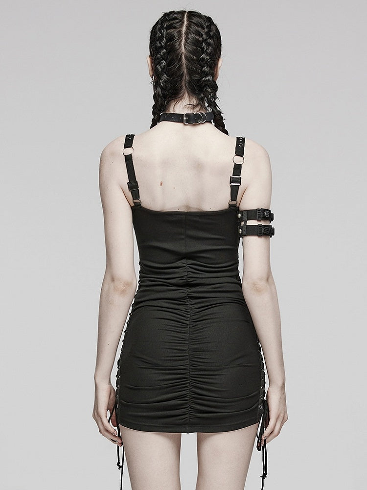 Black Sexy Punk Dress